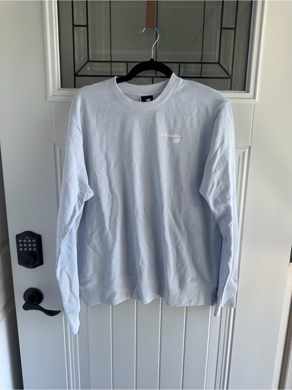 New Balance Light Blue Classic Crewneck Sweatshirt